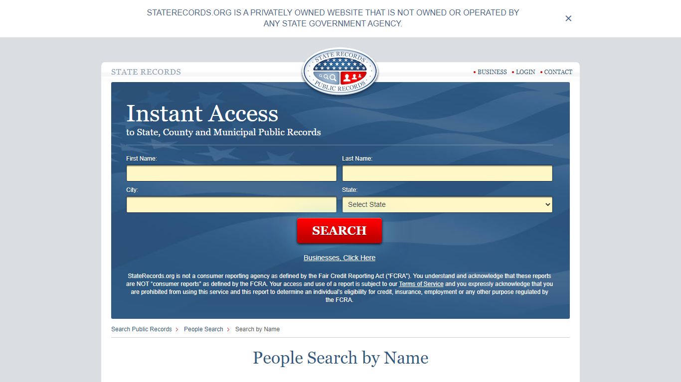 People Search by Name | StateRecords.org